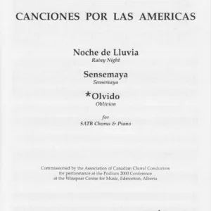 olvido (satb)