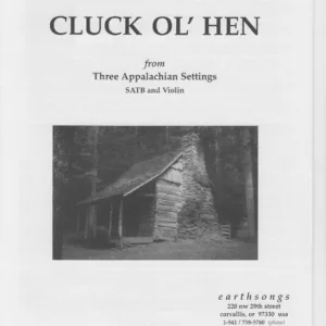 cluck ol' hen (satb)