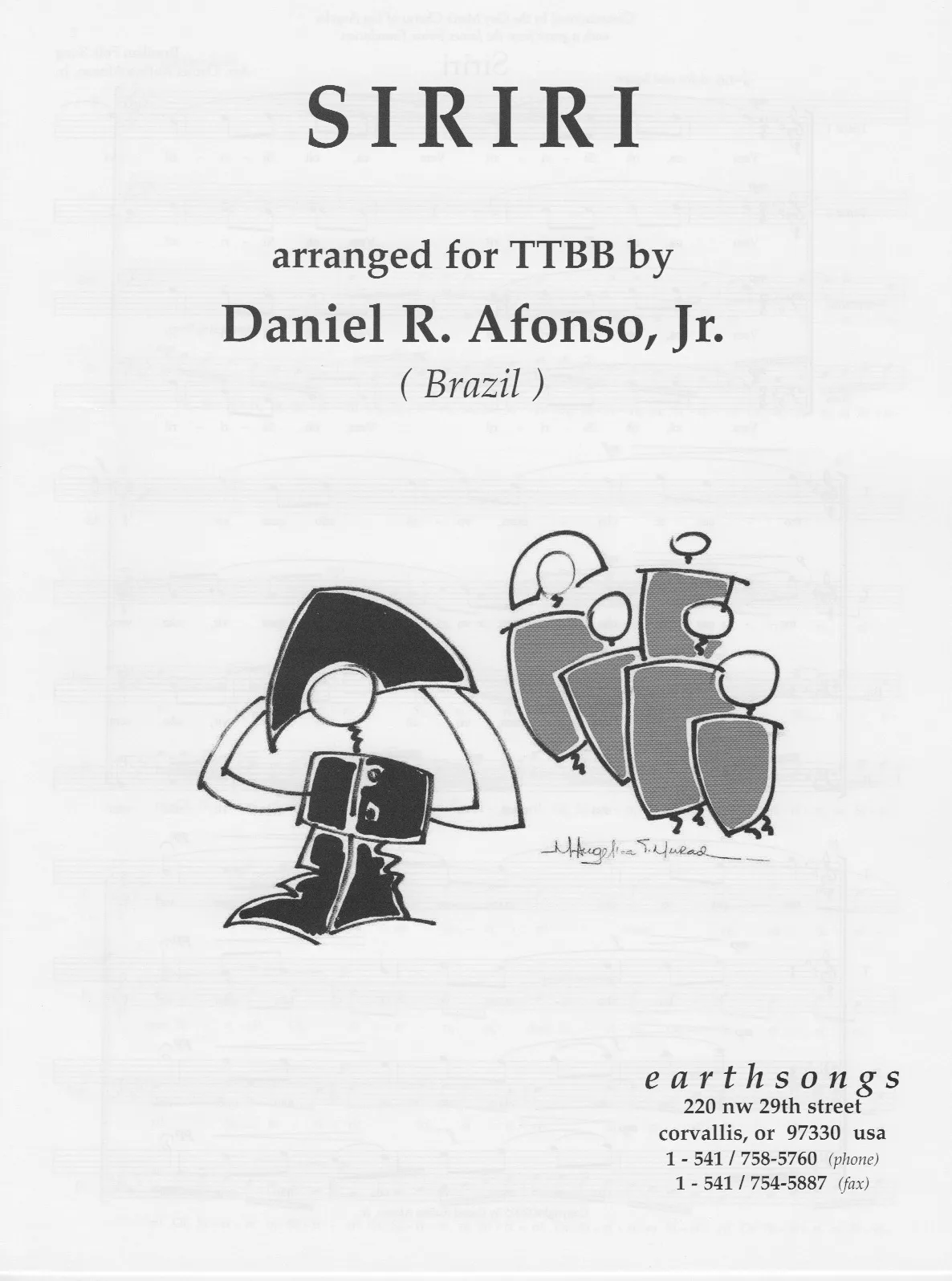 siriri (ttbb)(pdf only if ordered for entire choir)