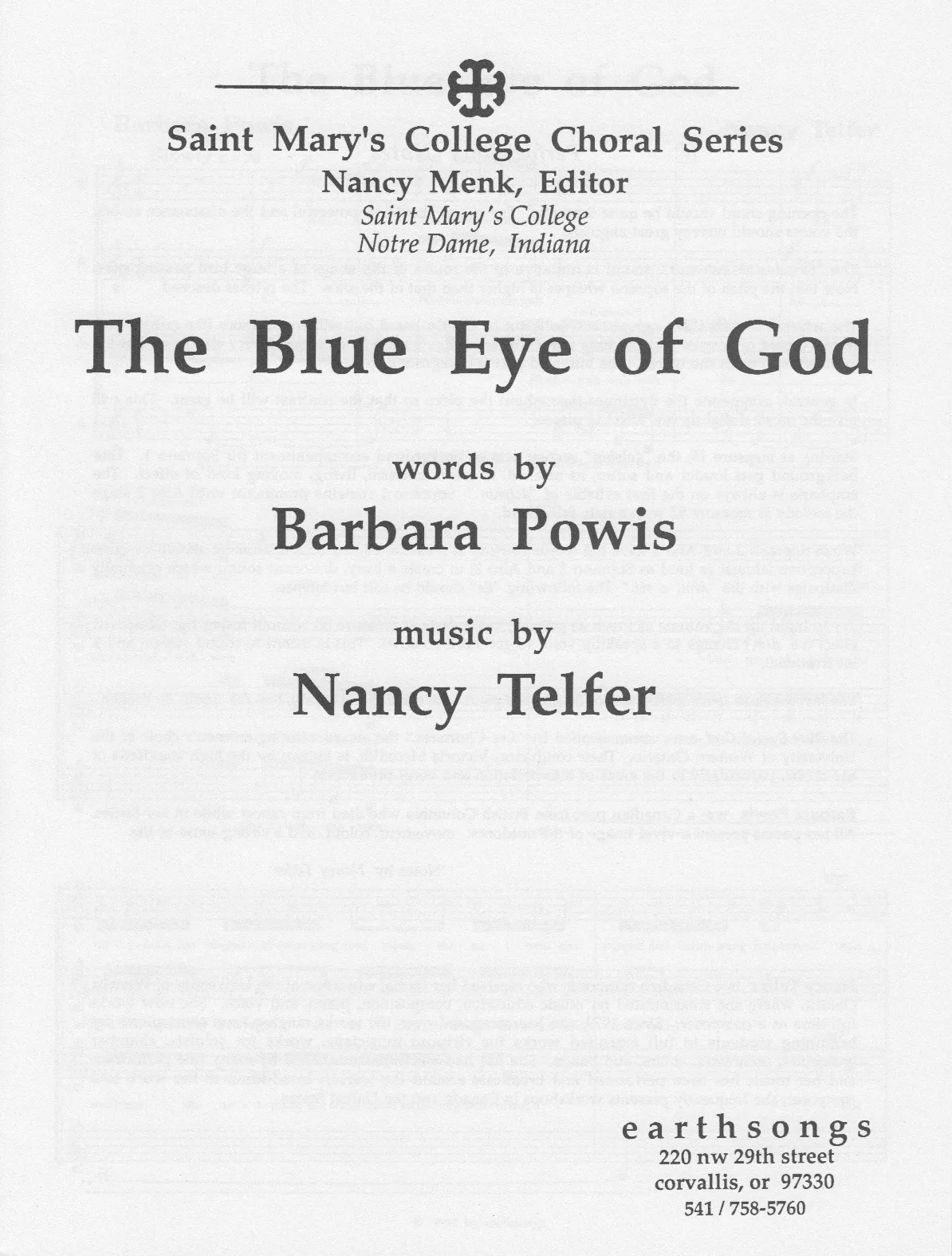 the blue eye of god (ssaa)