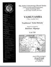 vamuvamba (satb)