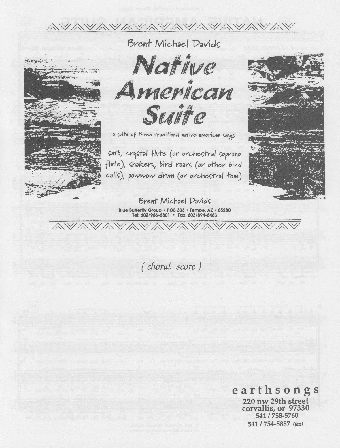 zuni sunrise song (satb)