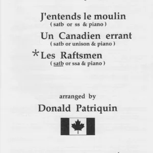 les raftsmen  (satb) (pdf if ordered for entire choir)